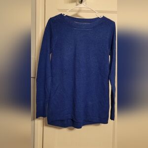 Blue Women's Sweater With Sparkles
